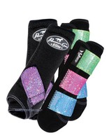 Professional's Choice Ventech Elite Value Pack/Schwarz Glitter /Medium/Gamaschen