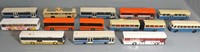 Modellautos Busse 1:87 - 12-teiliges Bus-Set - z.T. mit leichten Gebrauchspuren