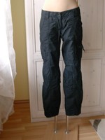 Damenhose Hose Cargohose zum krempeln von QS by s.Oliver Gr. 38 schwarz