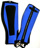 Reitchaps Minichaps Chaps verschiedene Modelle Neopren Netz Nubukimitat Neu