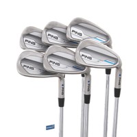 Ping i-Series Steel Irons 5-PW /  Ping CFS Distance /  Blue Dot