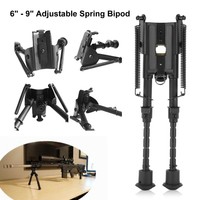 Faltbar 6-9zoll Frühling Taktische Zweibein Luftgewehr Rückkehr Rest Bipod Jagd
