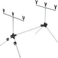 Balzer Rod Pod Karpfenangeln höhenverstellbar Bankstick Rutenauflage für 3 Ruten