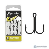 DRILLINGSHAKEN, DRILLINGE, KAMATSU ROUND BENT TREBLE K-085, ANGELHAKEN, HOOKS