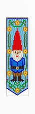 Garden Gnome~Beaded Banner Pattern
