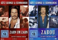 2 DVDs * GÖTZ GEORGE - SCHIMANSKI - SET ( ZAHN UM ZAHN + ZABOU ) # NEU OVP % 