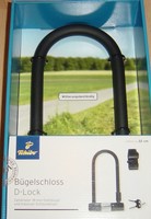 Bügelschloss D-Lock,18mm Stahlbügel,32cm,NEU!