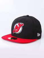 New Era Cap NHL New Jersey Devils Fullcap schwarz rot cap Hockey 59Fifty 5950