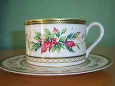 " Winter Holiday" christmas cup and plate