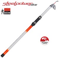 DAM Steelpower Lite Tele Surf - Brandungsrute - 4.20m, 100-250g, 4 tlg.