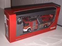 Herpa 092036 - Mercedes-Benz Atego Metz Drehleiter XS, Feuerwehr Schenefeld
