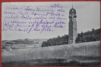 1914 Gera Reuss Debschwitz Kaiser Wilhem Turm Fuchsberg
