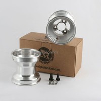 Kartfelgen, Alu Felge, Felgen Satz, 130mm,Speichen, FS