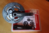 Quarq SRAM S975 Powermeter GXP Carbon Kurbelgarnitur 175mm - wie NEU!
