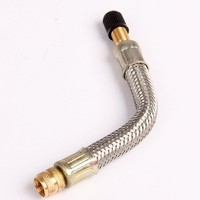 Ventilverlängerung flexibel 130mm für Mach1 Benzin Elektro Scooter LKW PKW  1962