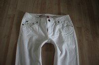 EDC by Esprit *Five* Short  Denim Hose Hüftjeans Weiß Gr.36-38-W29- Top