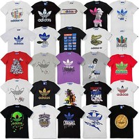 ADIDAS ORIGINALS TREFOIL TEE HERREN FREIZEIT 80ER T-SHIRT SPEZIAL EDITION XS-XXL