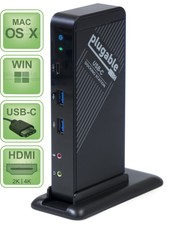 Plugable USB-C Docking Station with Power Delivery UD-CA1