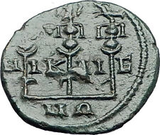 SEVERUS ALEXANDER Nicaea Bithynia LEGIONARY EAGLE CAPRICORN Roman Coin i58056