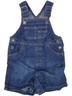Boys Arizona 6-9 mos Blue Denim Jean Shorts Overalls