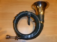 Jagdhorn Fürst Pless mit Tasche & Stimmzug, weiches Material leichter zu spielen