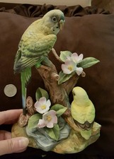 Parakeet by Andrea Sadek. Excellent Condition Yellows and Greens Beautiful