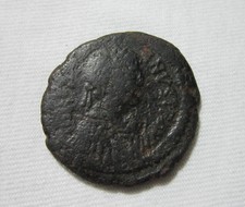 Byzantine. Bronze Follis. Justinian I, 527-565 Ad. Antioch Mint.