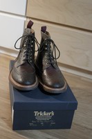 TRICKER'S Men's Two Tone Brogue Boots Dainite Derby UK 8 EU 42 Stiefel Stow