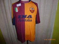 AS Rom Original Kappa Europa-CUP Trikot 2001/02 "INA Assitalia" Gr.L- XL RARITÄT