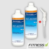 (13,95€/1L) 2x Multipower Fit Active Mineraldrink Konzentrat 1 Liter + Bonus