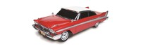 1958 Plymouth Fury Christine dark window 1:18 Auto World ERTL AWSS102 mit Licht