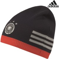 adidas DFB Deutschland Beanie Mütze schwarz / rot / silber [D84279]