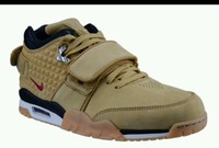 NIK AIR TRAINER UK 11 VICTOR CRUZ PREMIUM WHEAT HAYSTACK 812637-700 
