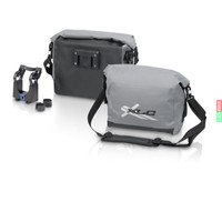 XLC Lenkertasche BA-W18 wasserdicht schwarz/grau 640g Fahrrad