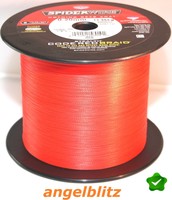SpiderWire Code Red® je 100 m -TOP- rund geflochtene High End Angelschnur