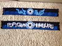Ultras seidenschal schal ULTRAS POPTOWN HAMBURG