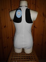 WEISS SPEEDO HYDRASUIT SCULPTURE gr D 44 ZIPPER SCHWIMMANZUG BADEANZUG SWIMSUIT 
