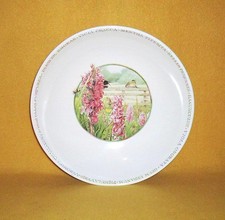 Hallmark Marjolein Bastin Wildflower Meadow Round Vegetable Serving Bowl 10"