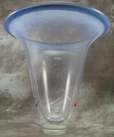 Kuchinke Peter Glas Vase / Bodenvase Seguso Vetri d`arte Murano