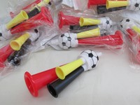 48 Tröte Fanfare Deutschland Fußball Pfeife 12 cm WM EM Fanartikel Trillerpfeife