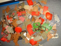 Playmobil Ritterburg Fachwerk Sammlung Konvolut Bastler 11,5 KG