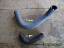 new Upper and Lower Radiator Hose Jeep M151 A1 A2