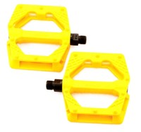 Wellgo Fahrrad Pedale B223 gelb 1 Paar 9/16 338g Pedal 