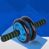 Bauchtrainer Bauch Roller AB - Wheel Bauchmuskeltrainer mit Fitnessmatte Body