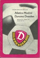 EC 1979/80 Dynamo Dresden - Atletico Madrid