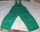 Vintage Oshkosh Vestbak Bib overalls Greeg Corduroy Size 2T