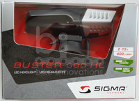 Sigma Buster 600 HL LED Helmlampe Sicherheitsbeleuchtung 600 Lumen schwarz