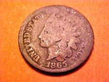 Us Coins Key Date 1865 1C Bn Indian Head Cent Penny G607