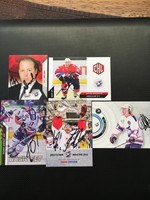 5x Adler Mannheim *signiert*