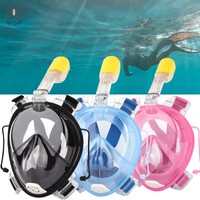 Vollgesichtsmaske Schnorcheln Scuba Wassersport Tauchen Schwimmen Schnorchel NEU